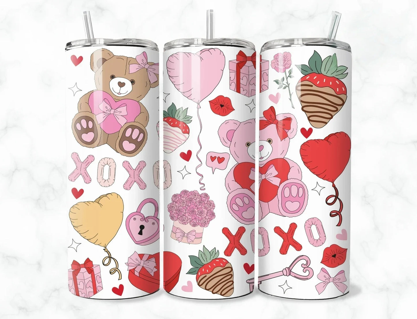 Teddy Bear Love Tumbler