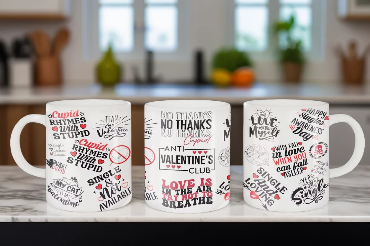 Anti Valentine's Club Mug