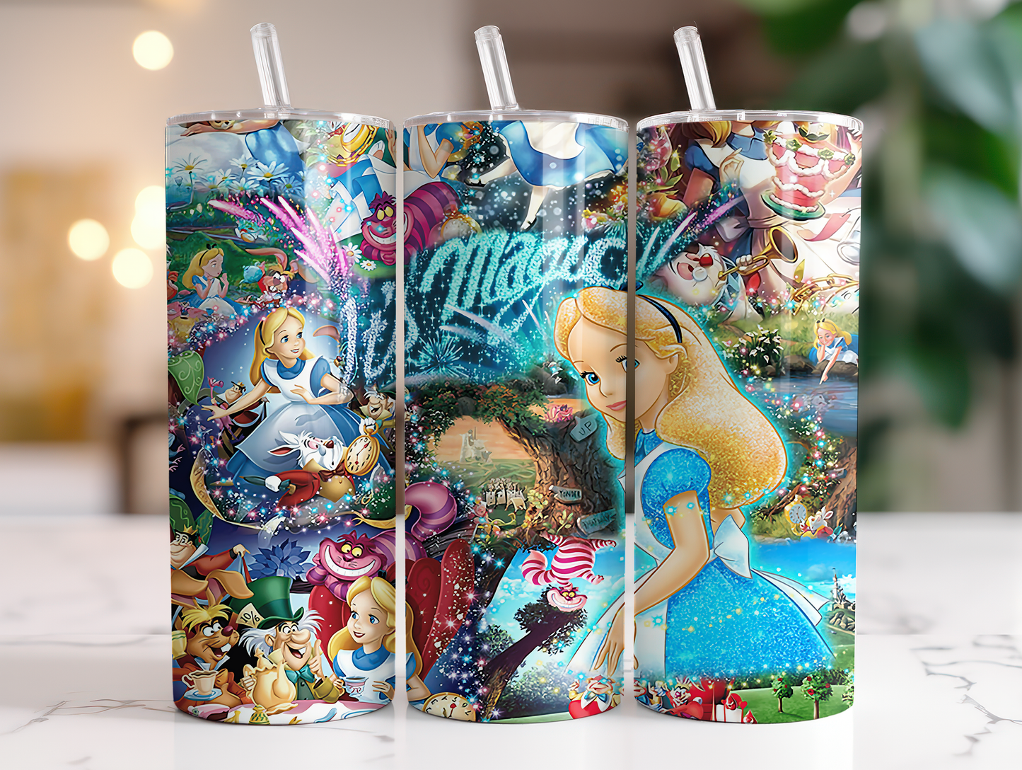 Alice In Wonderland 20oz Tumbler