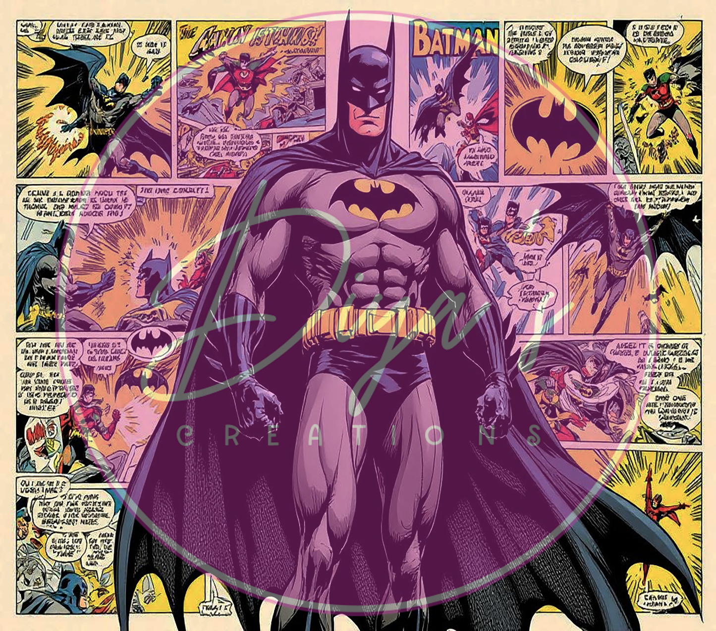 Batman Comic Sports Tumbler