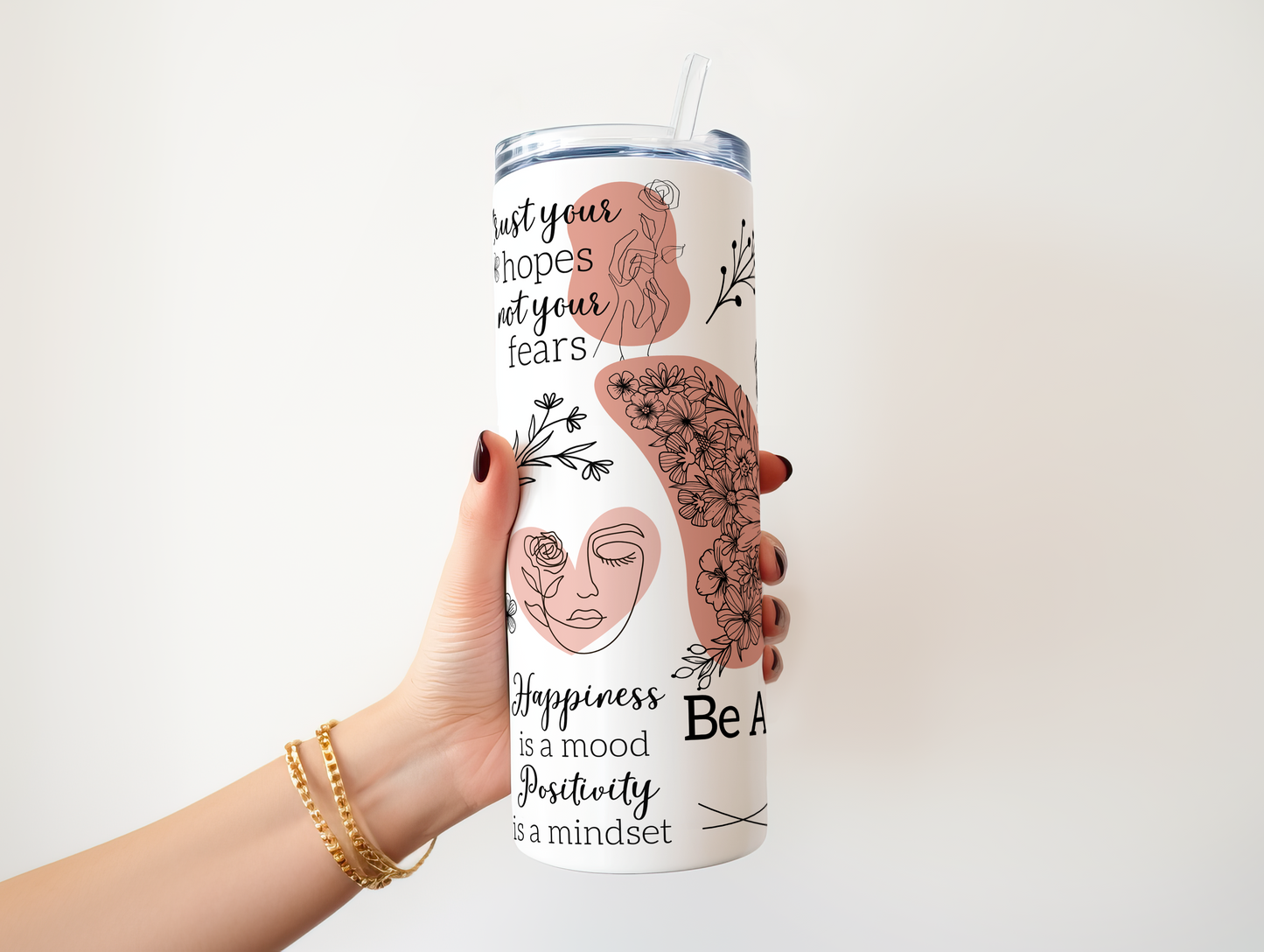 Be Amazing Affirmations Tumbler