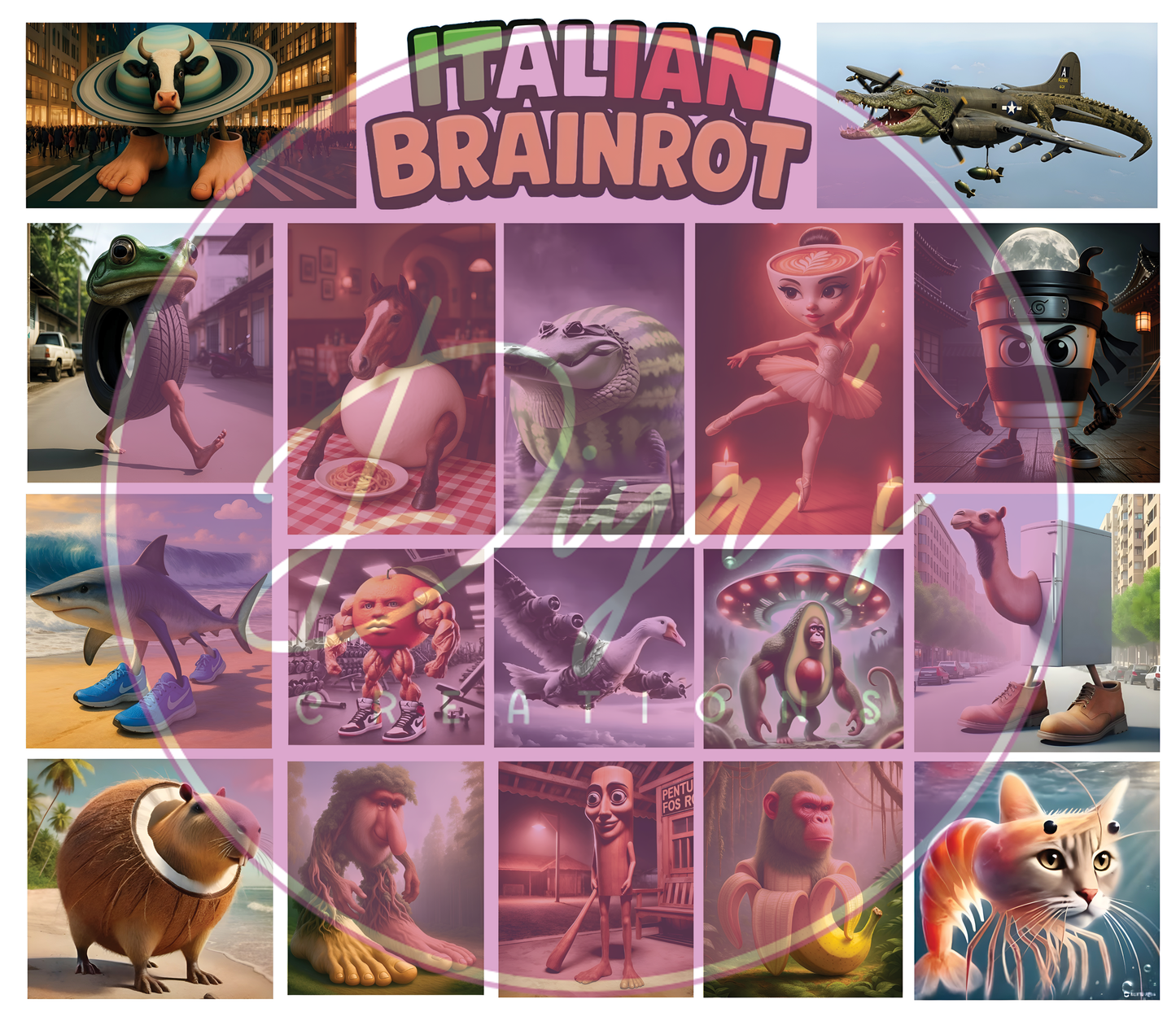 Brainrot 1 20oz Tumbler