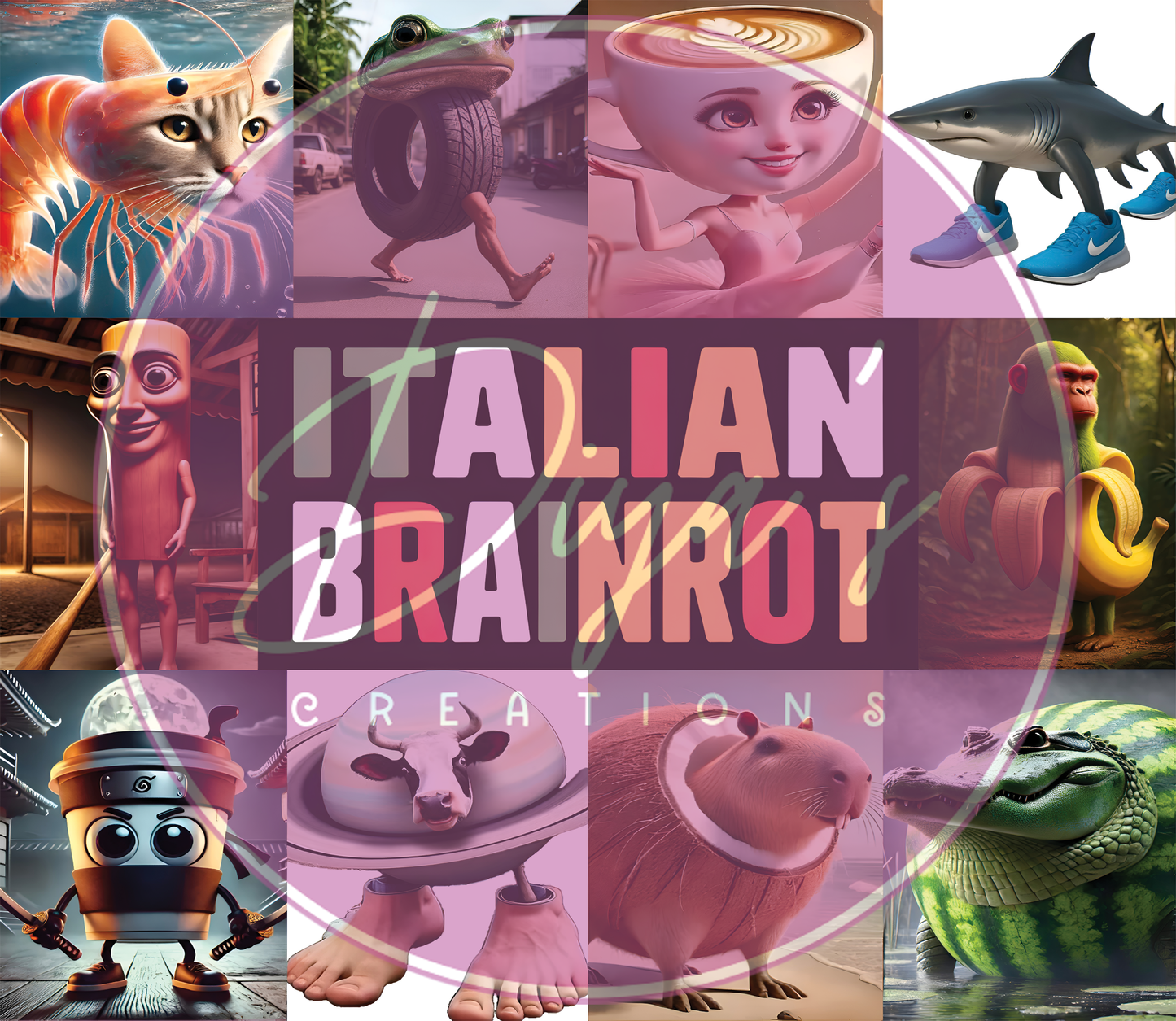 Brainrot 2 20oz Tumbler