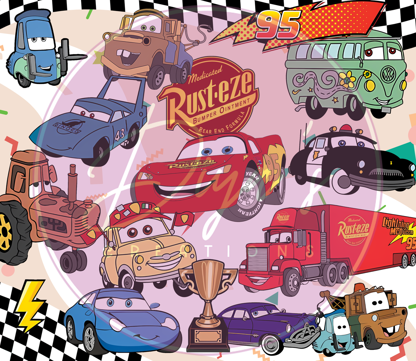 Cars Sports Tumbler