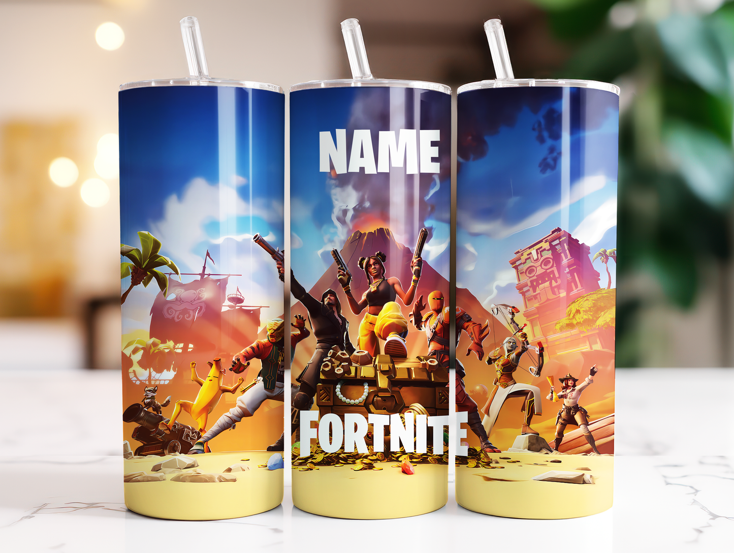 Fortnite 4 Personalised 20oz Tumbler