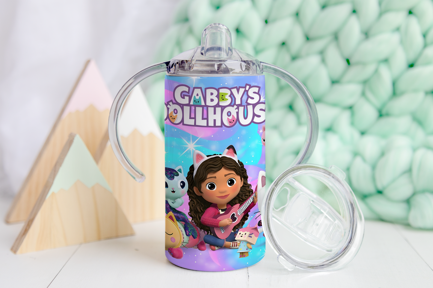 Gabby's Personalised Sippy Tumbler (Purple)