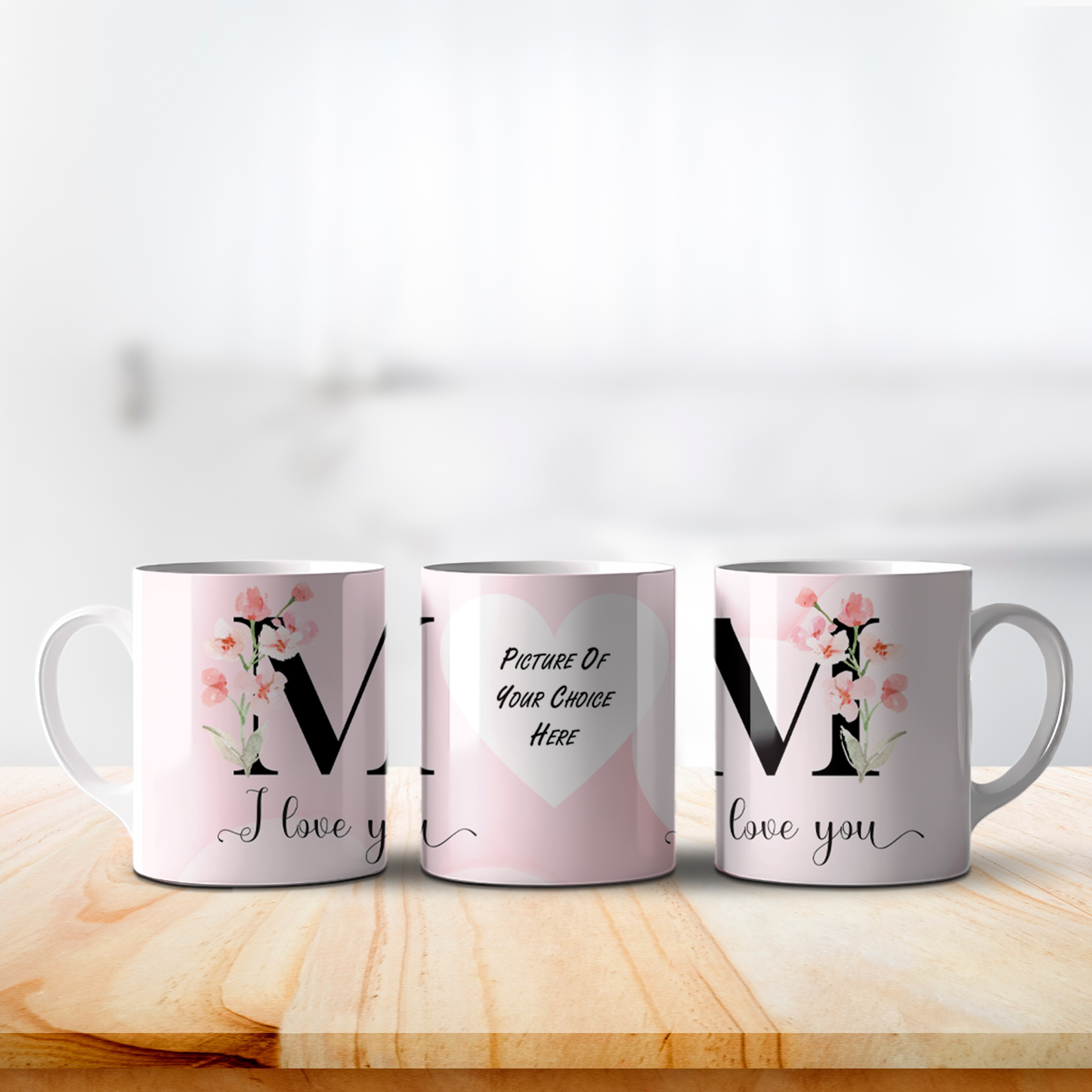 Mom, I Love You Personalised Mug
