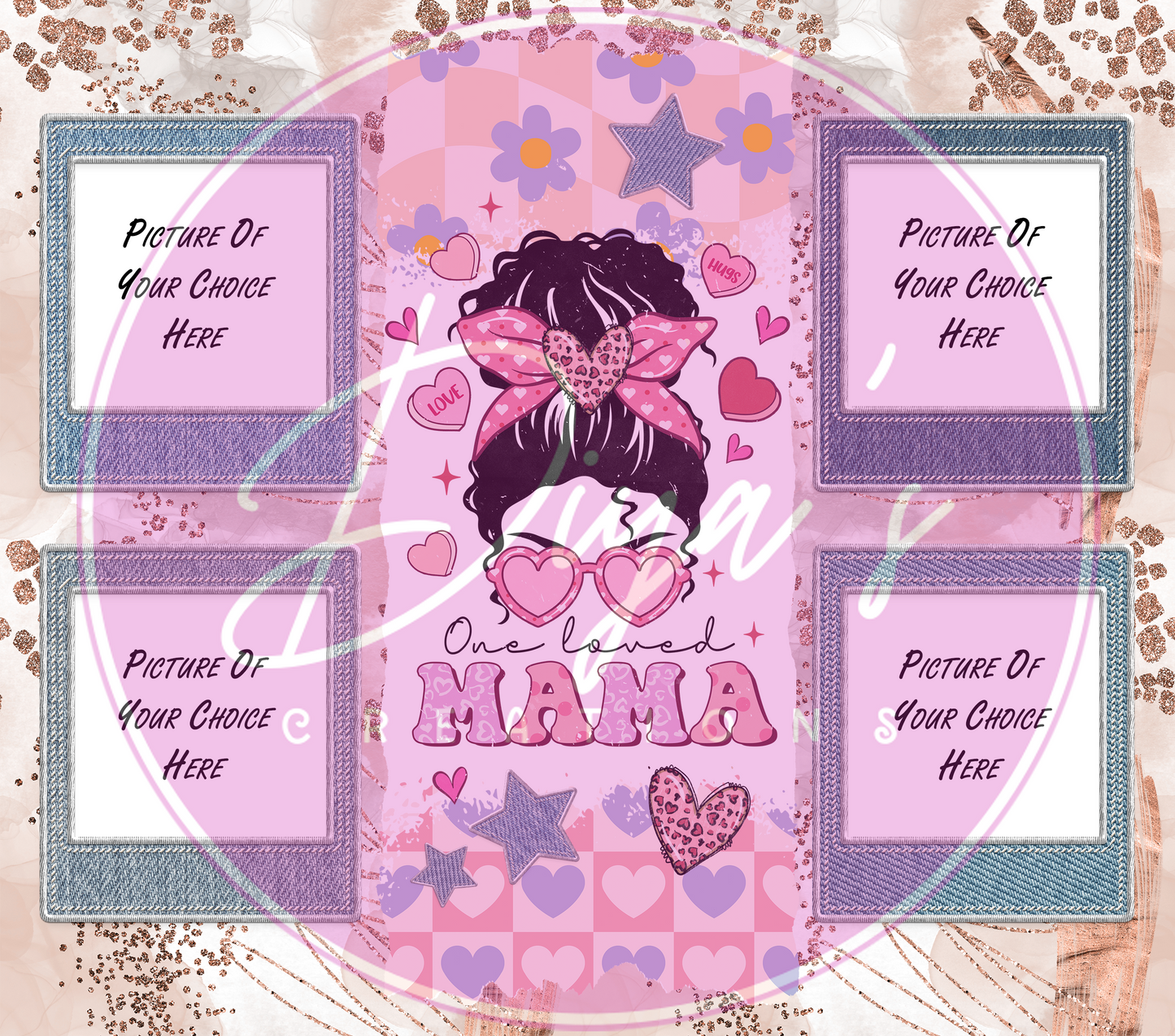 One Loved Mama Personalised Tumbler
