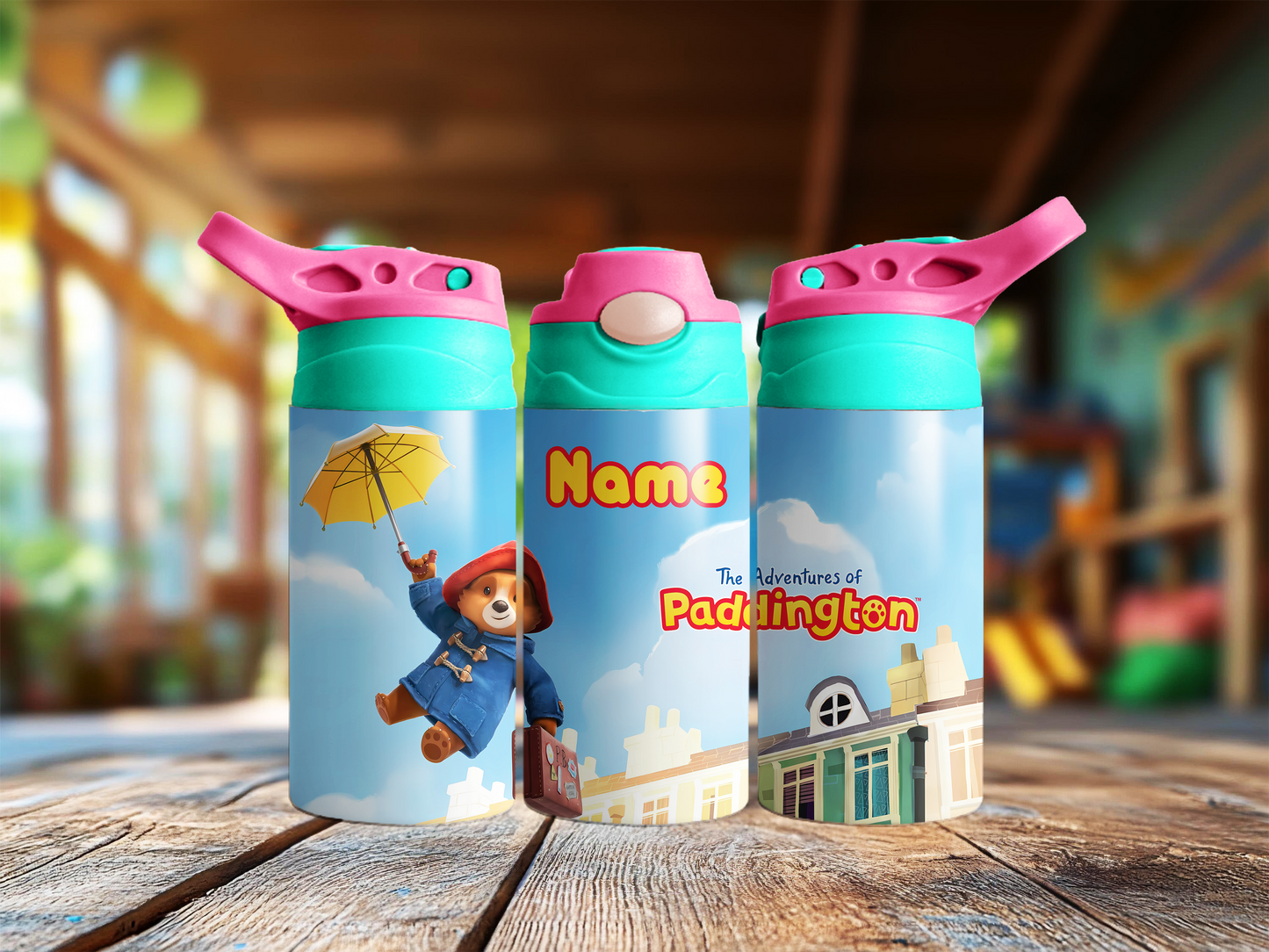 Paddington Bear Floating Personalised Children's Tumbler