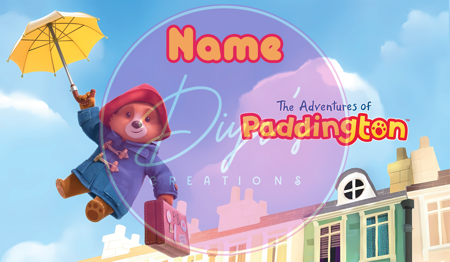 Paddington Bear Floating Personalised Sippy Tumbler