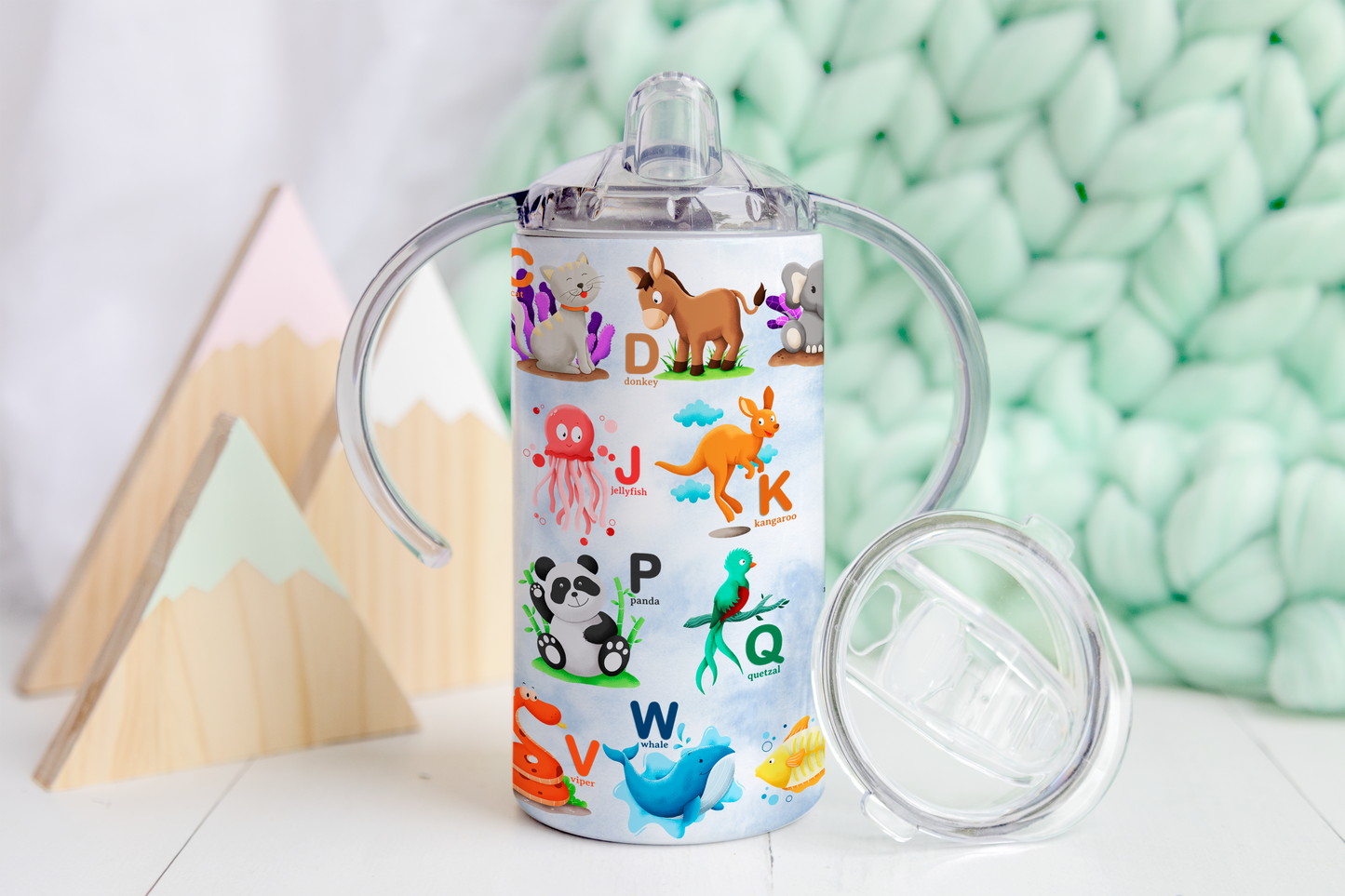 Alphabet Animal Sippy Tumbler