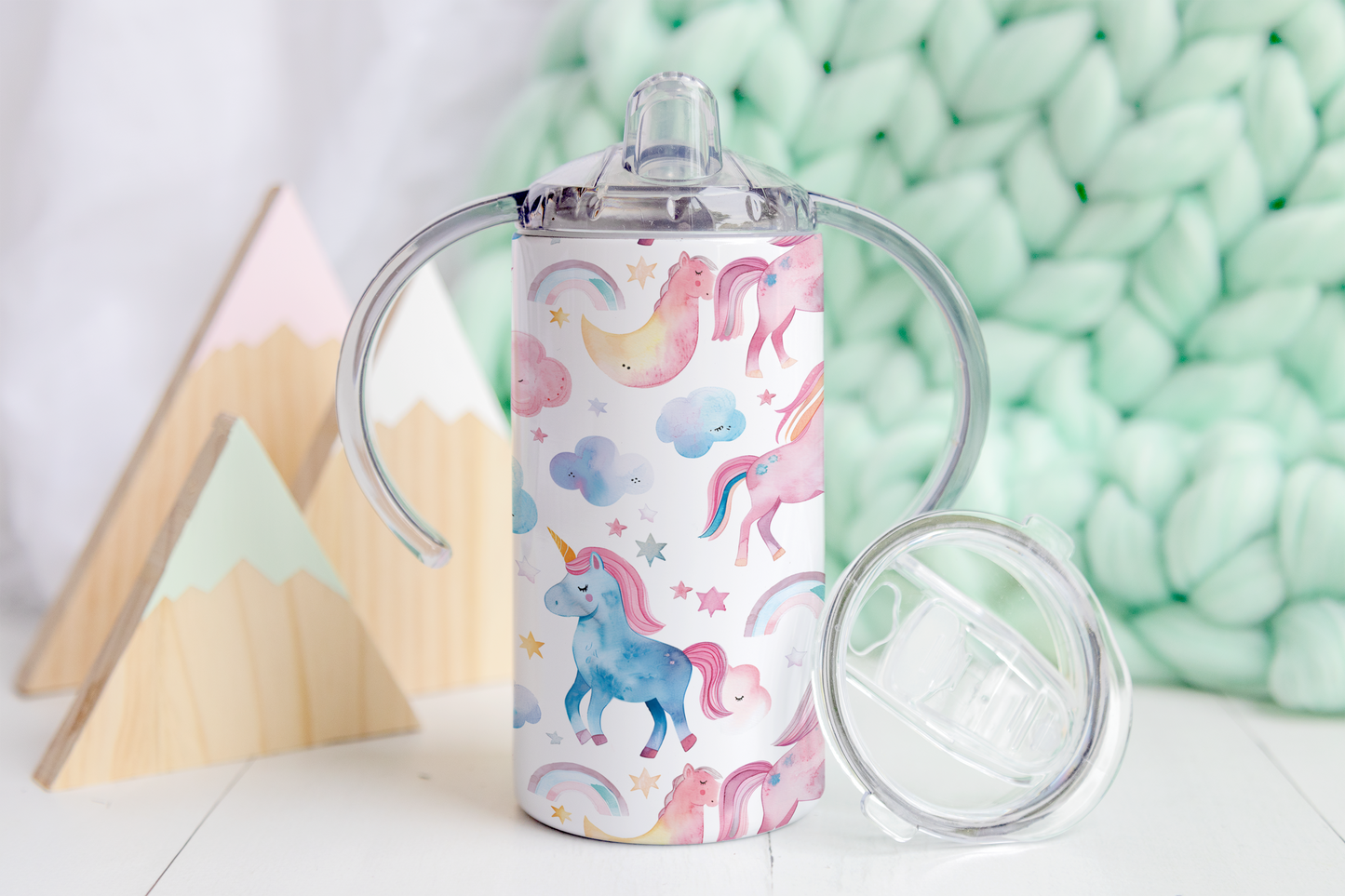 Unicorn Sippy Tumbler Description
