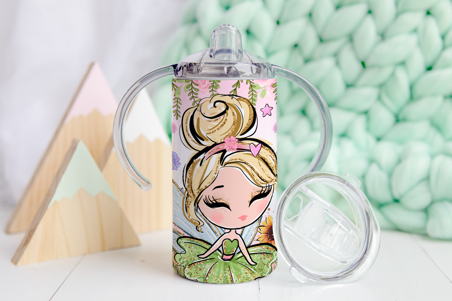 Fairy (Blonde) Sippy Tumbler