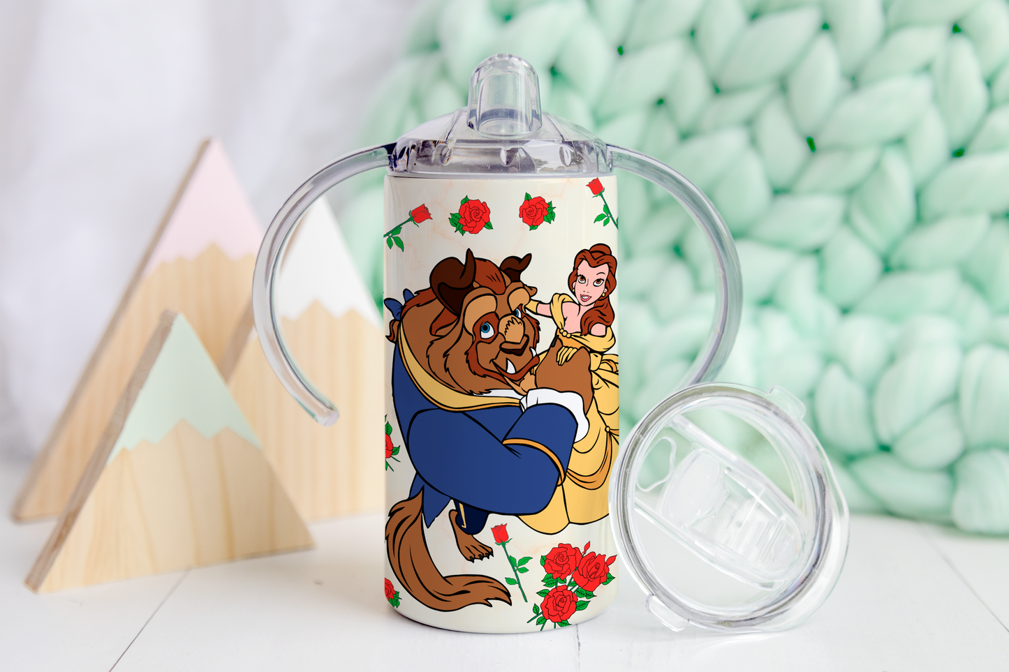 Belle & Beast Sippy Tumbler