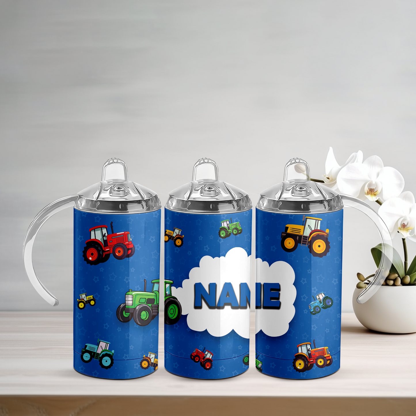Tractor Sippy Tumbler