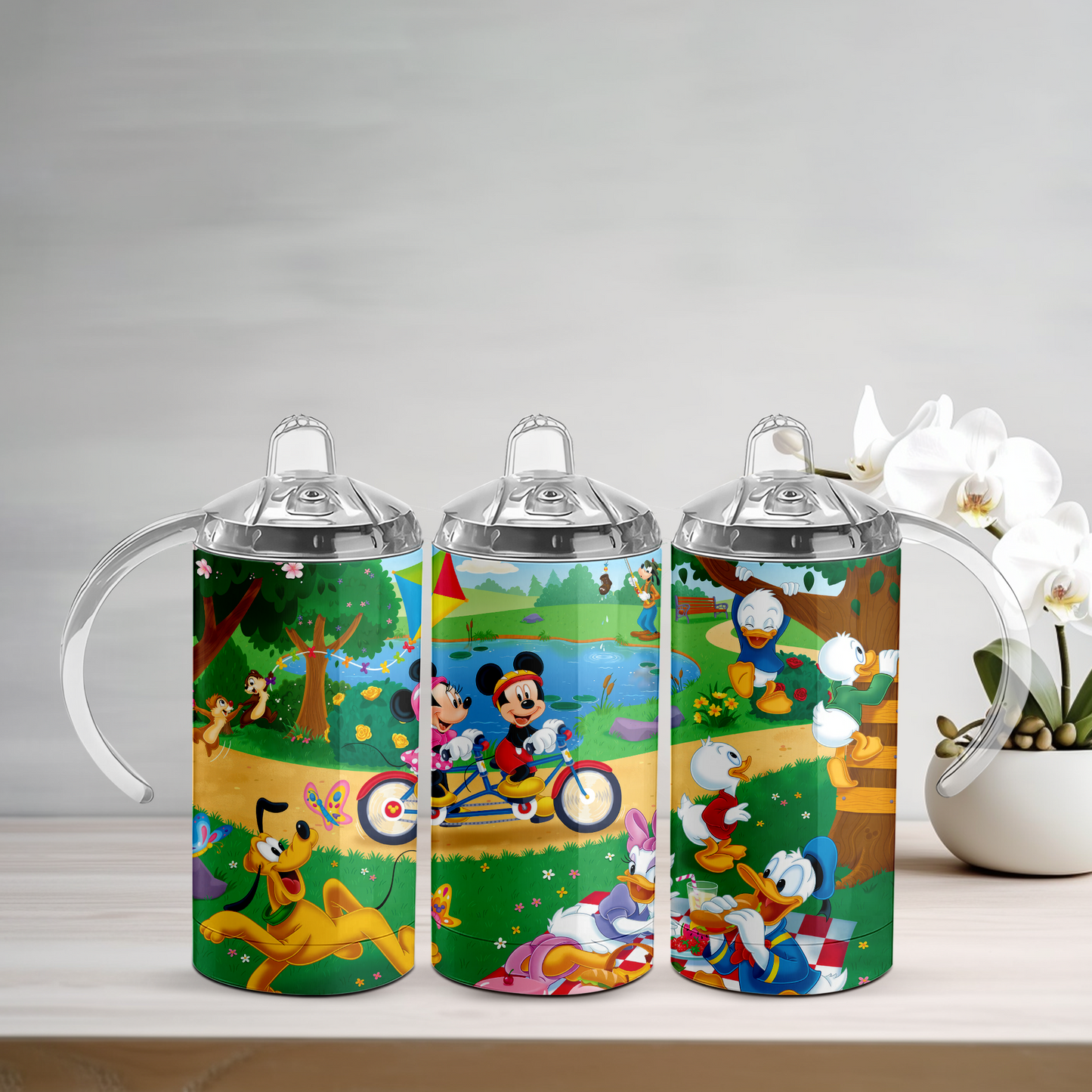 Mouse & Friends Picnic Sippy Tumbler