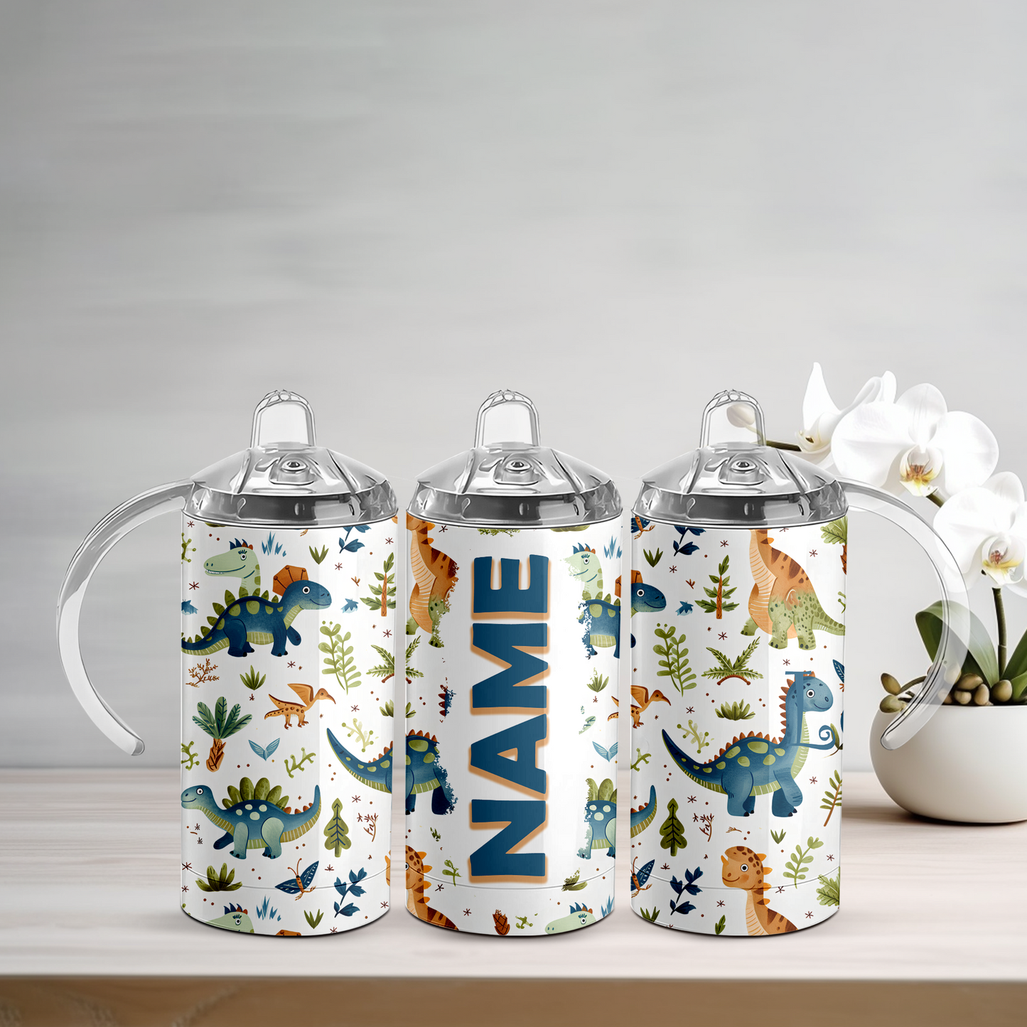 Dinosaur Sippy Tumbler