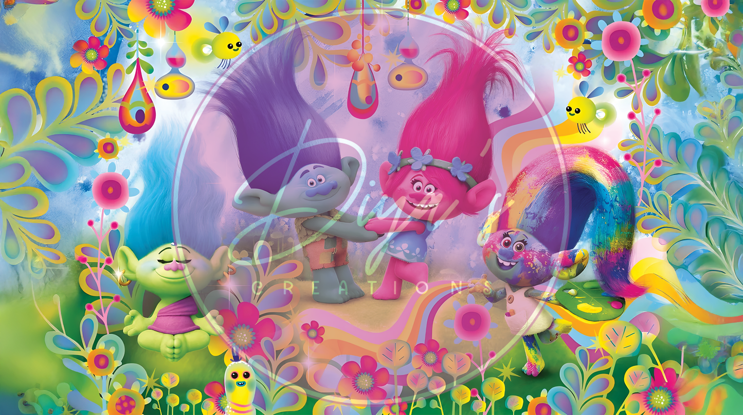 Trolls Sippy Tumbler (Colourful)