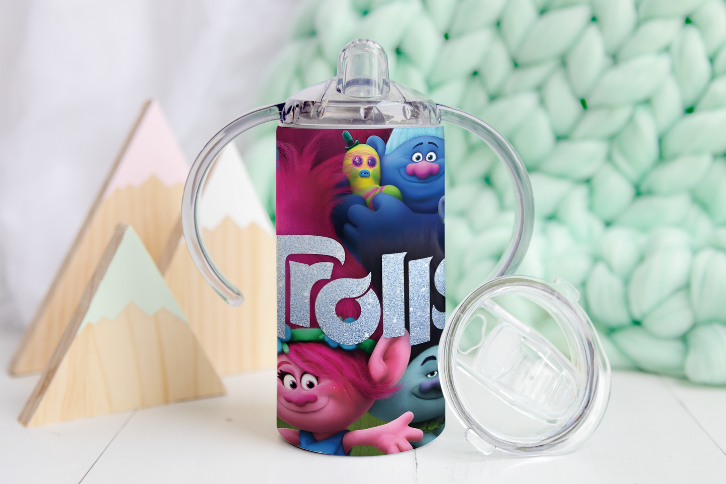 Trolls Sippy Tumbler (Silver)