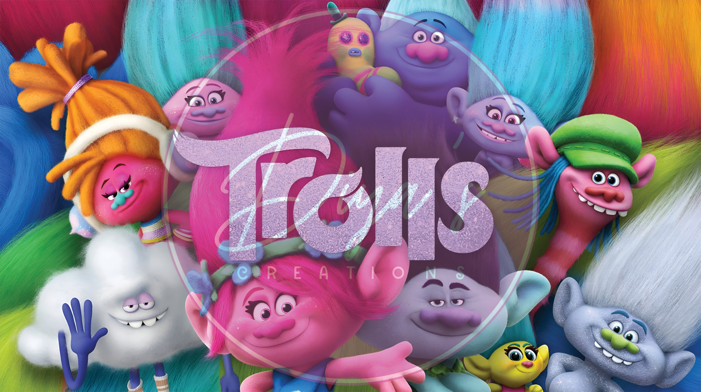 Trolls Children's Tumbler (Silver)