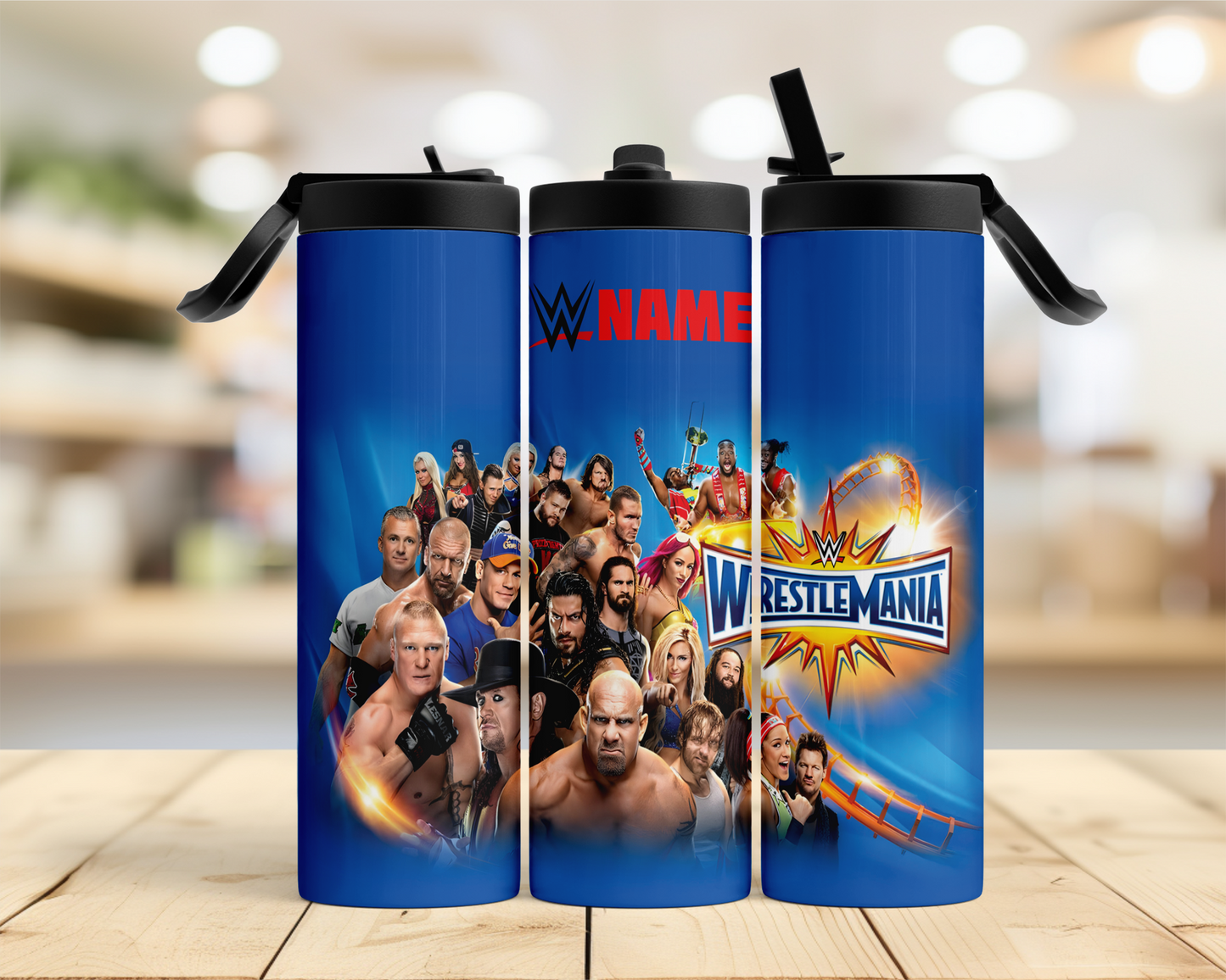 Wrestlemania Sports Tumbler