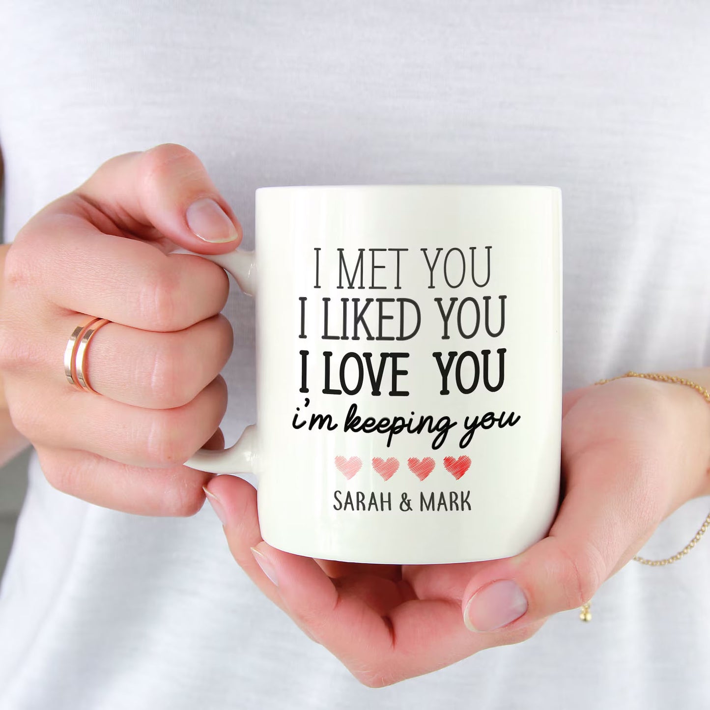 I'm Keeping You Personalised Mug