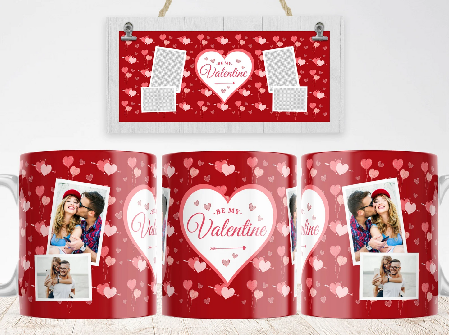 Be My Valentine Personalised Mug