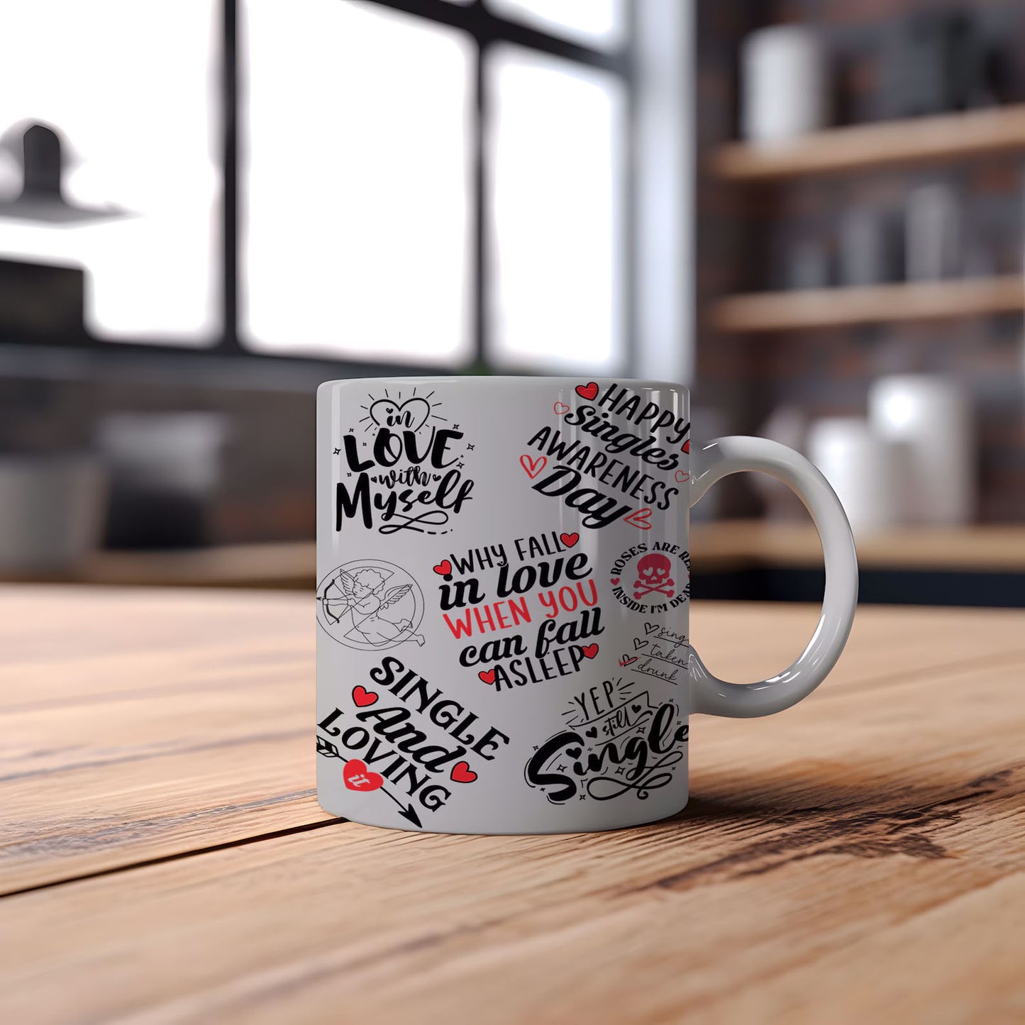 Anti Valentine's Club Mug