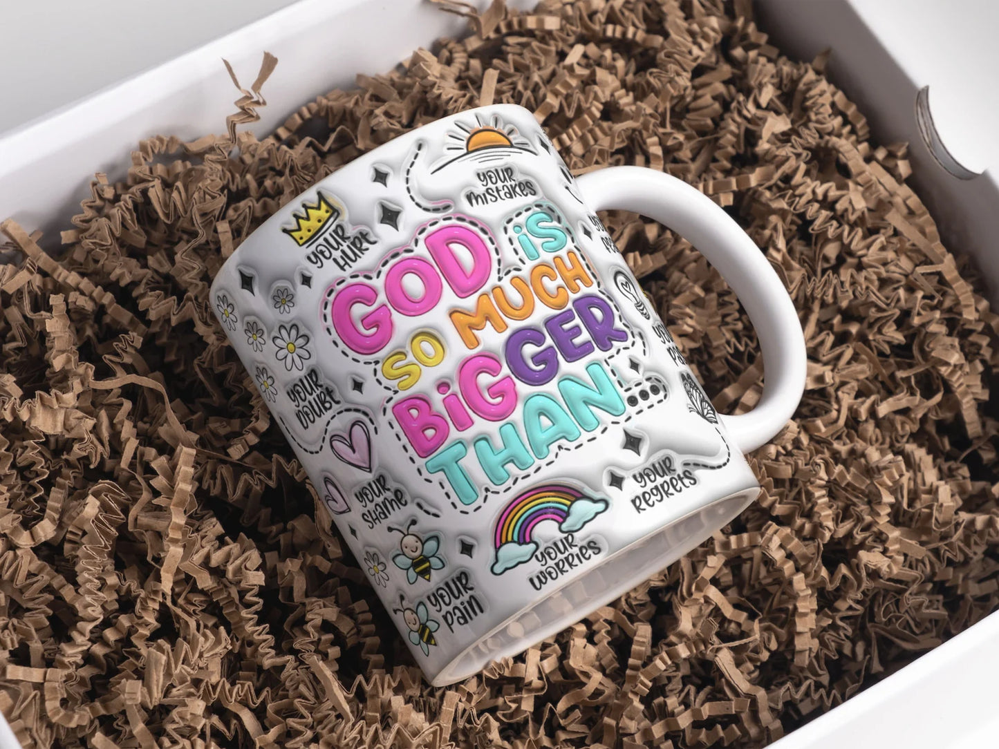 God Is Bigger Than Your Mistakes Mug