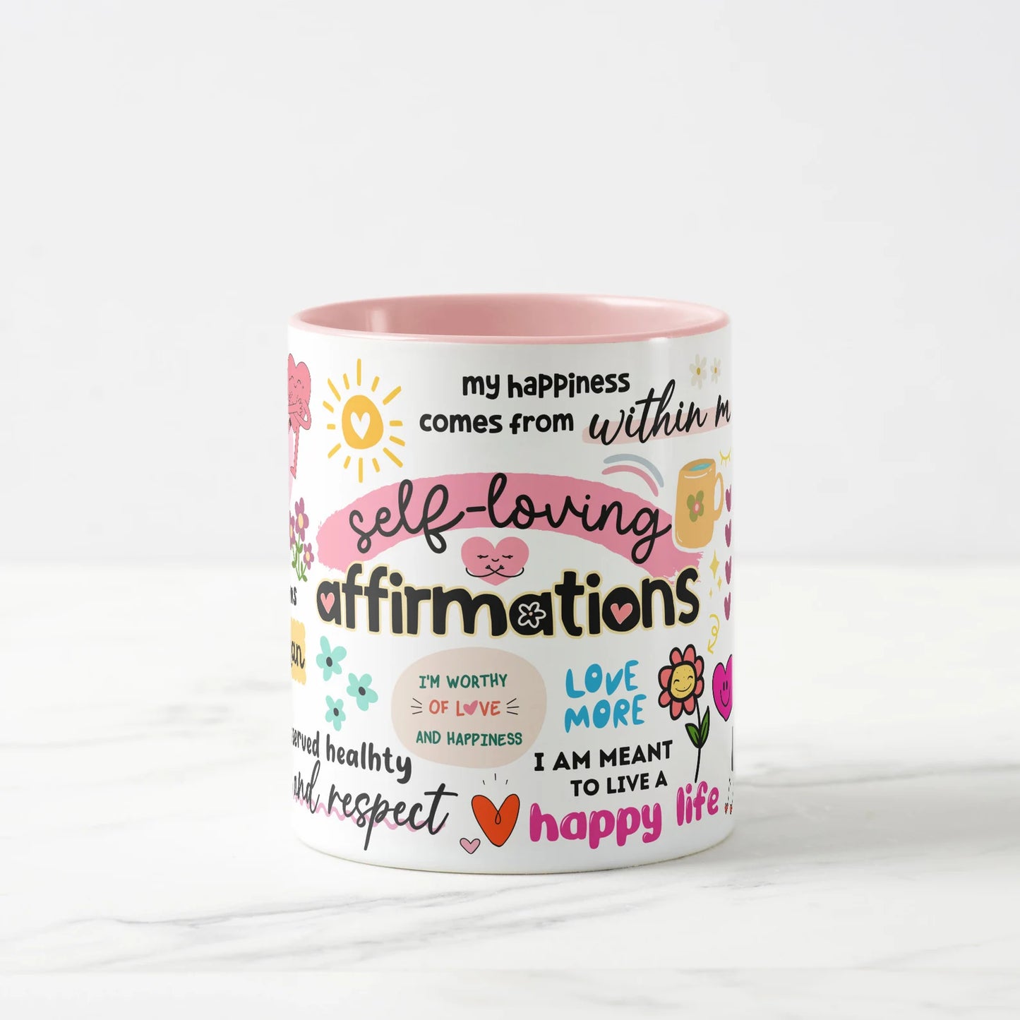 Self Loving Affirmations Mug