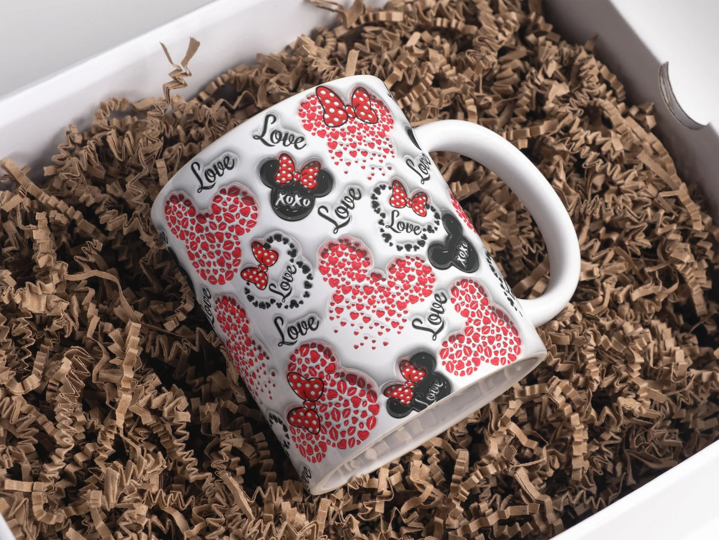 Mouse Hearts Mug Description