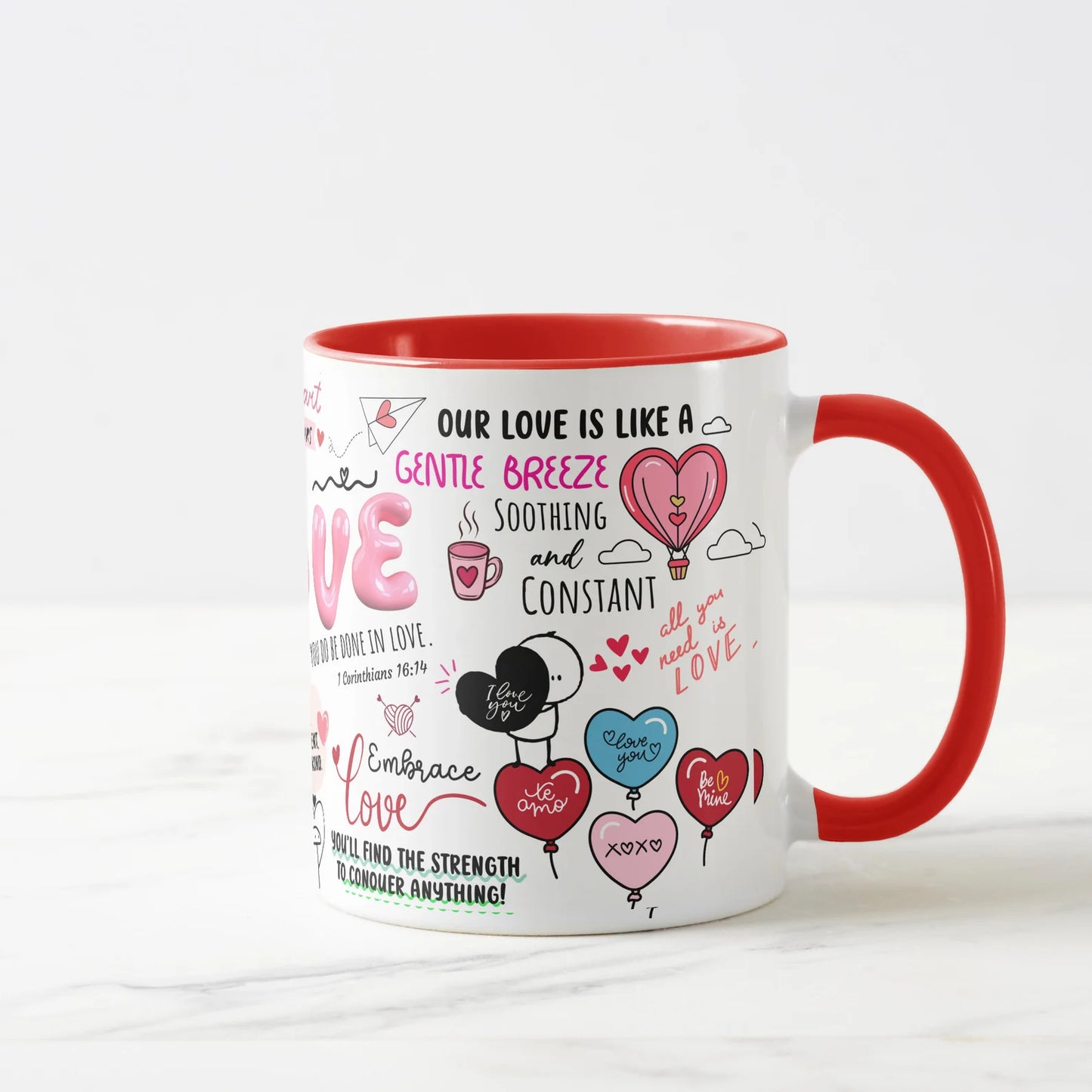 Love Messages Mug