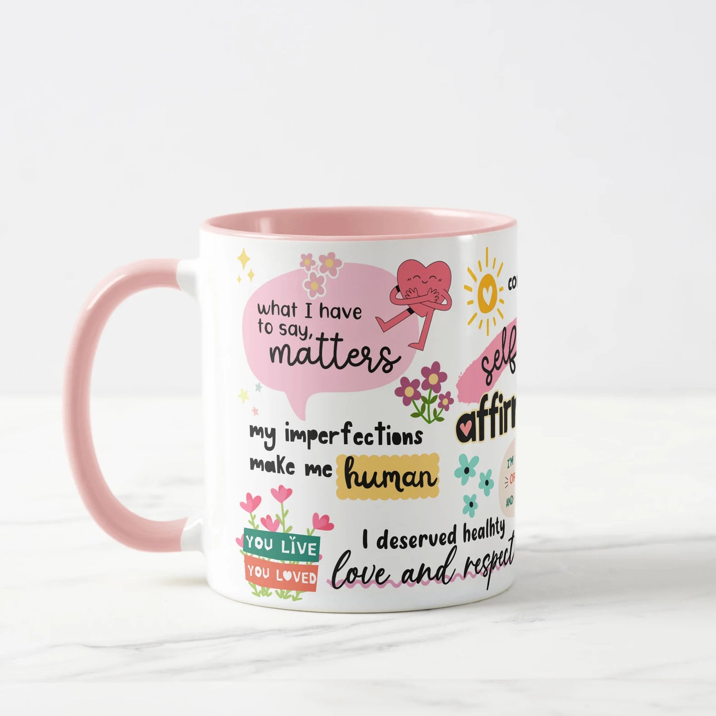 Self Loving Affirmations Mug