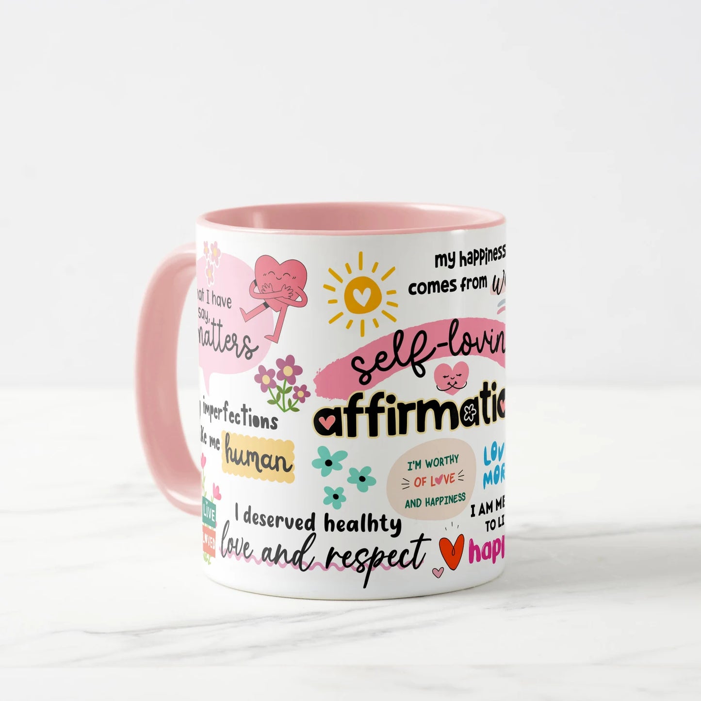 Self Loving Affirmations Mug