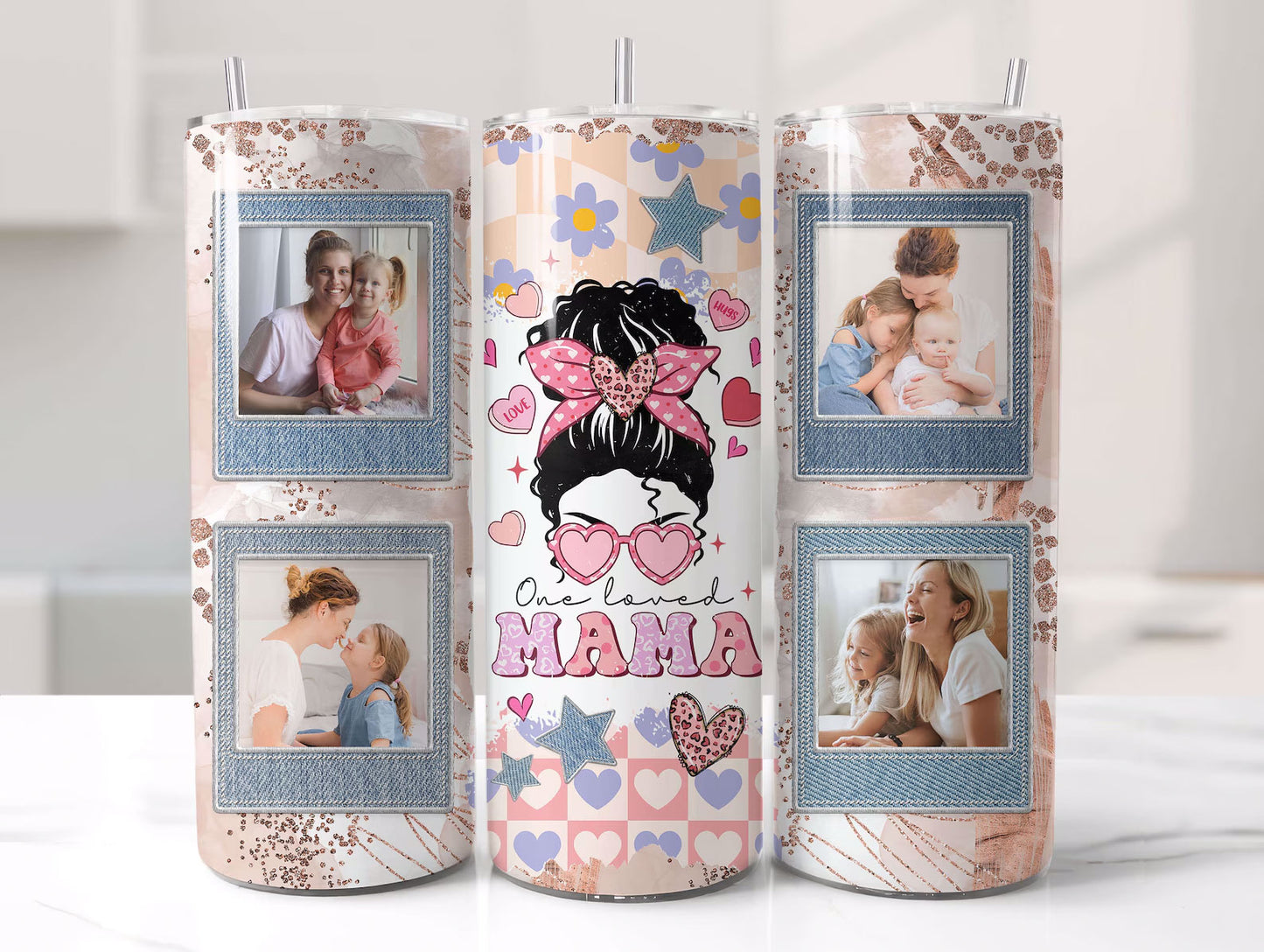 One Loved Mama Personalised Tumbler