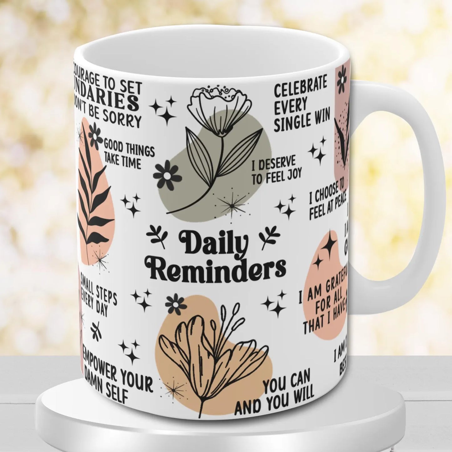Daily Reminders Mug