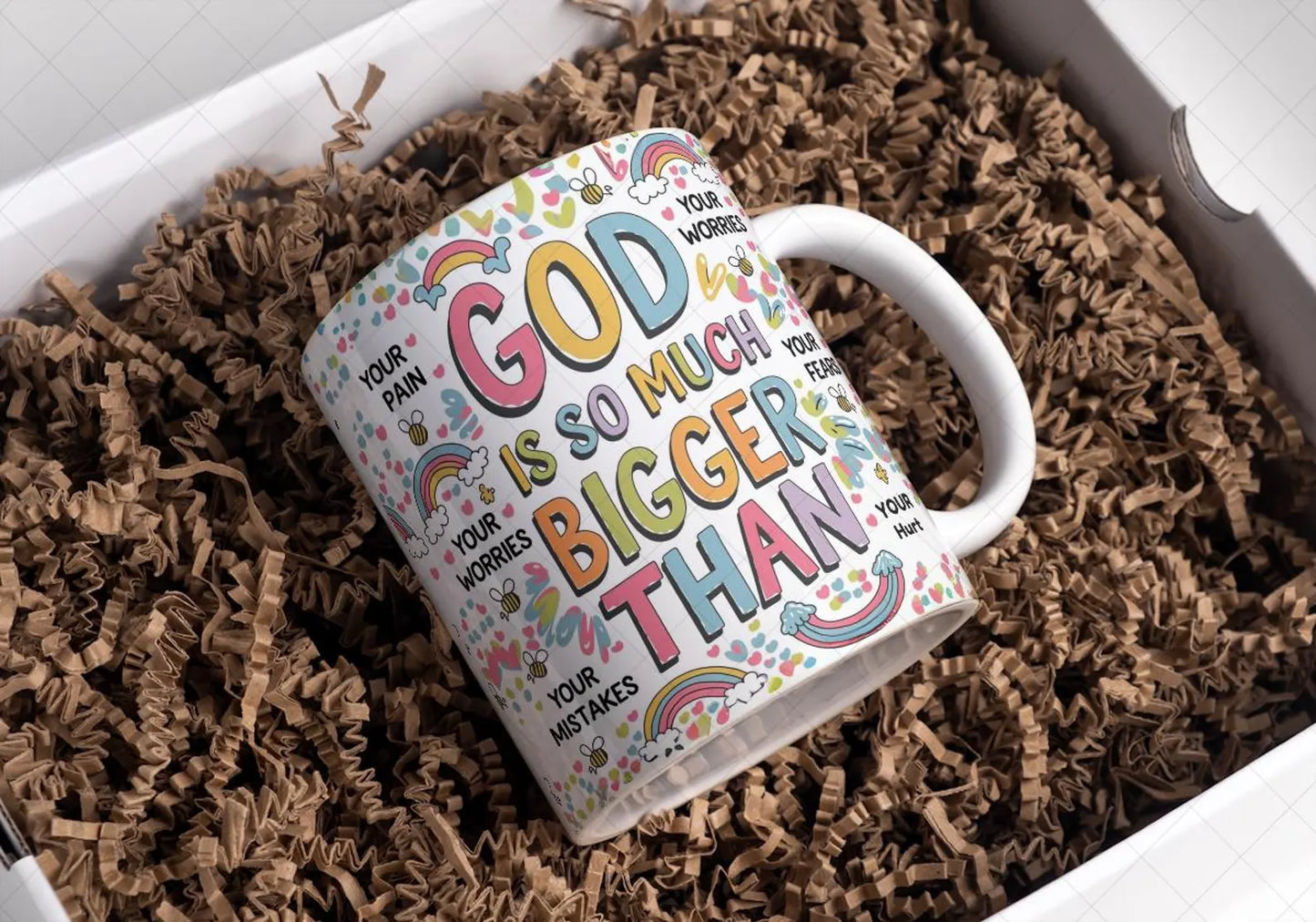 God Is Bigger Than Your Worries Mug