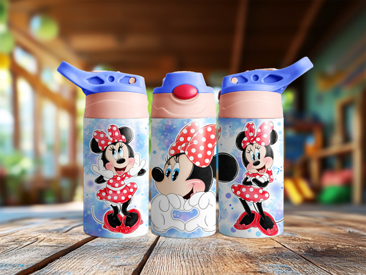 MM Heart Blue Children's Tumbler