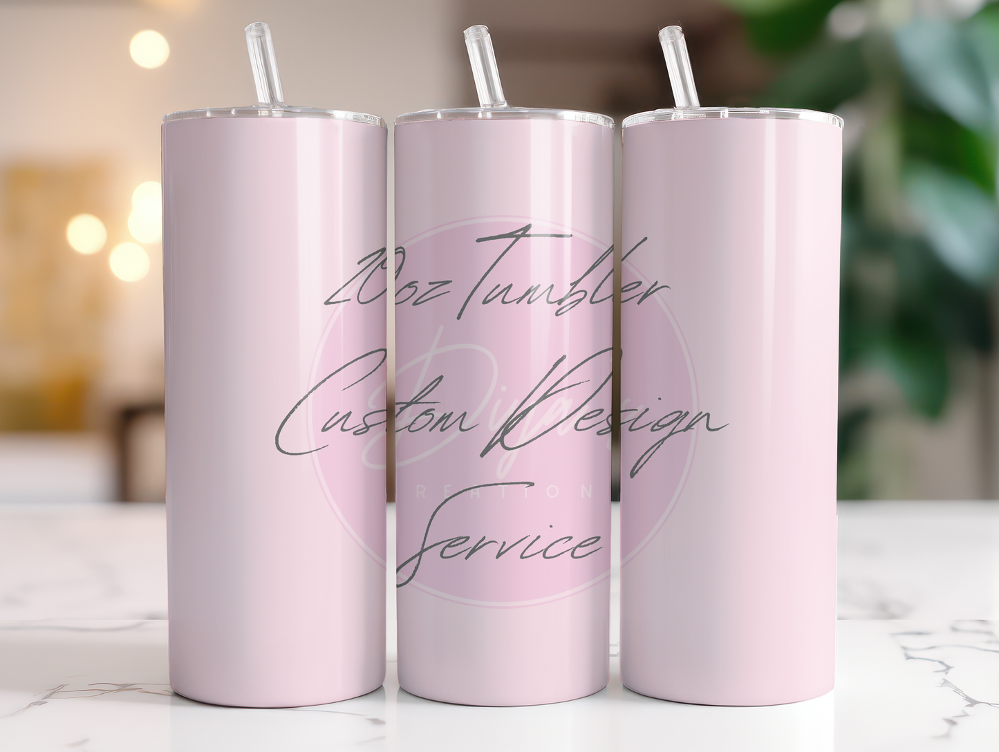 20oz Tumbler Custom Design Service