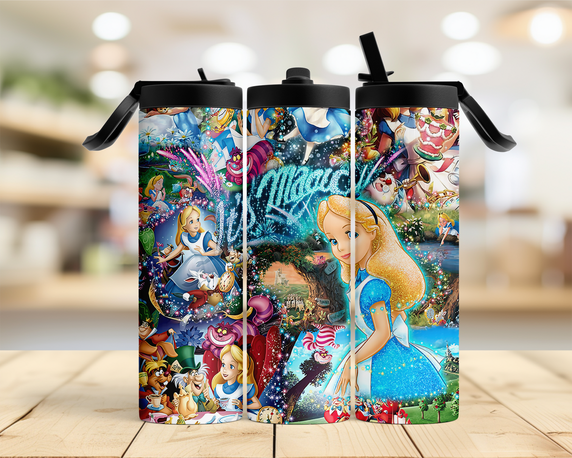 Alice In Wonderland 20oz Tumbler  Diya's Creations