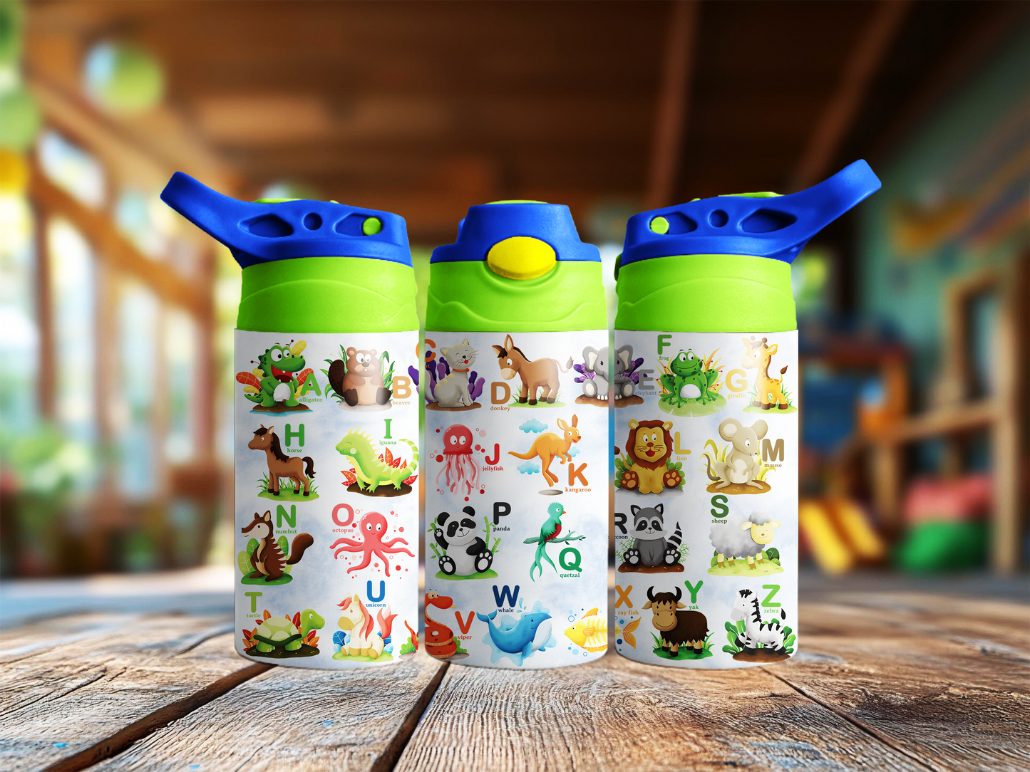 Alphabet Animals Children's Tumbler