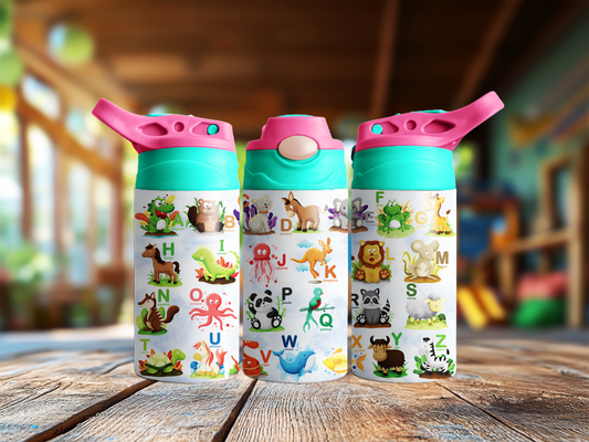 Alphabet Animals Children's Tumbler