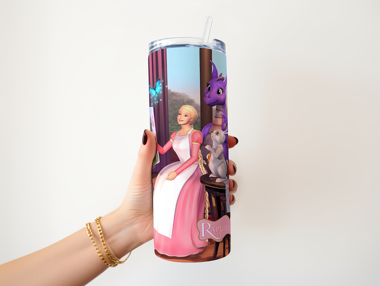 B Swan Lake & Rapunzel 20oz Tumbler
