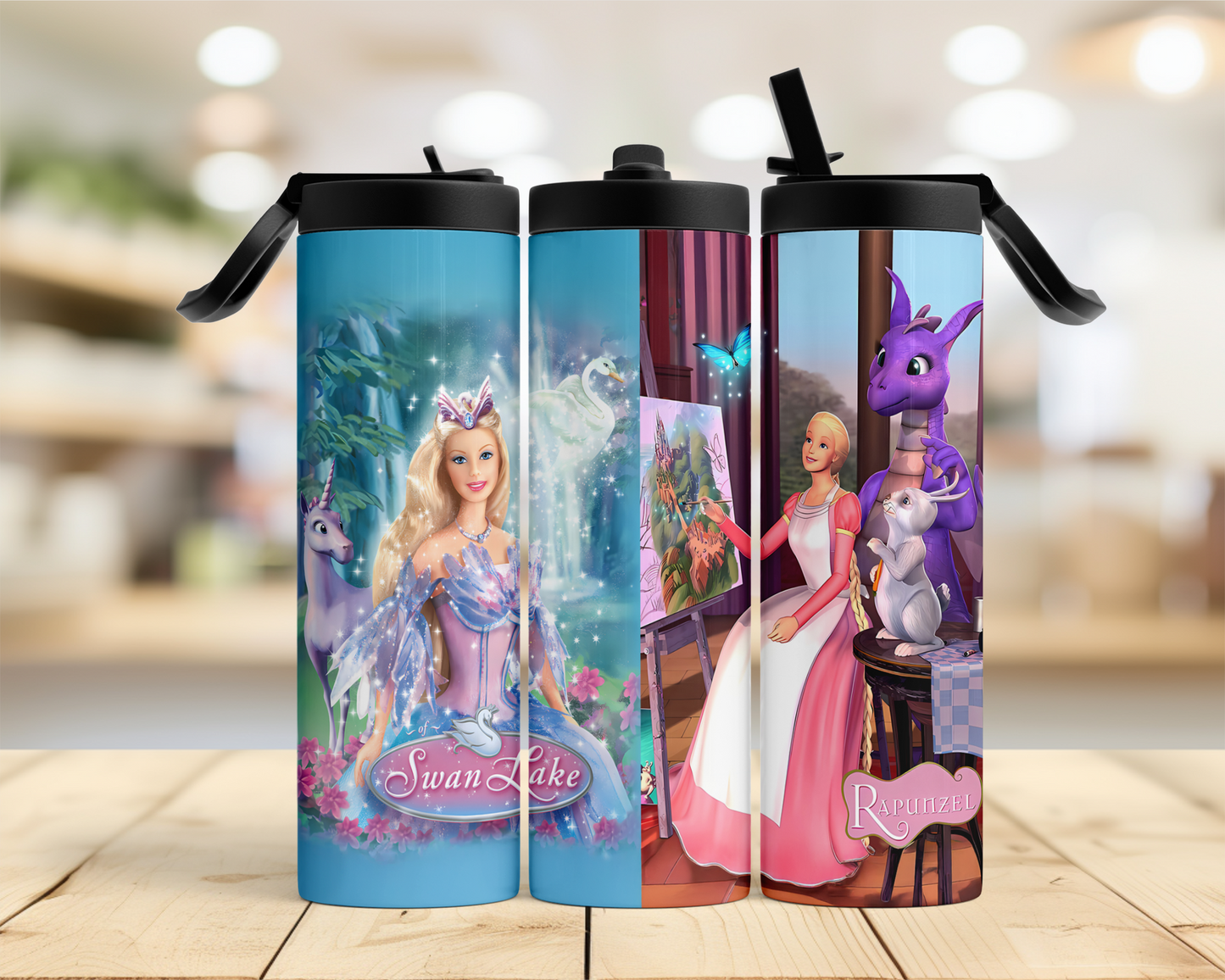 B Swan Lake & Rapunzel 20oz Tumbler