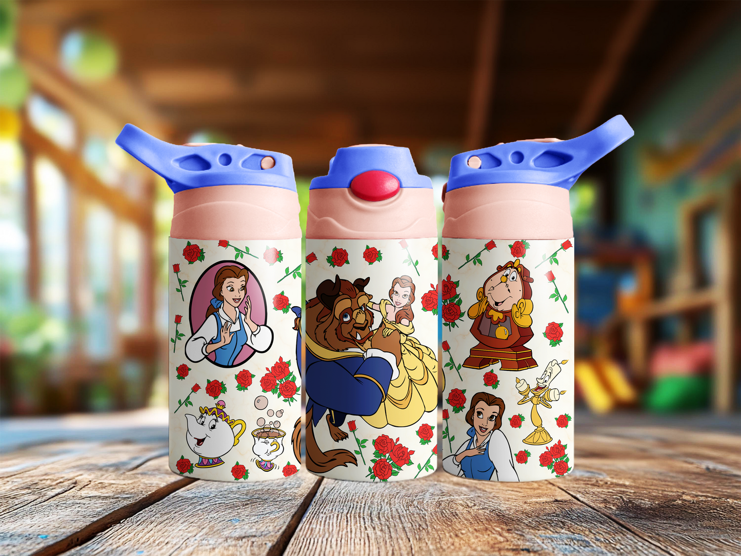 Beauty & The Beast Children's Tumbler