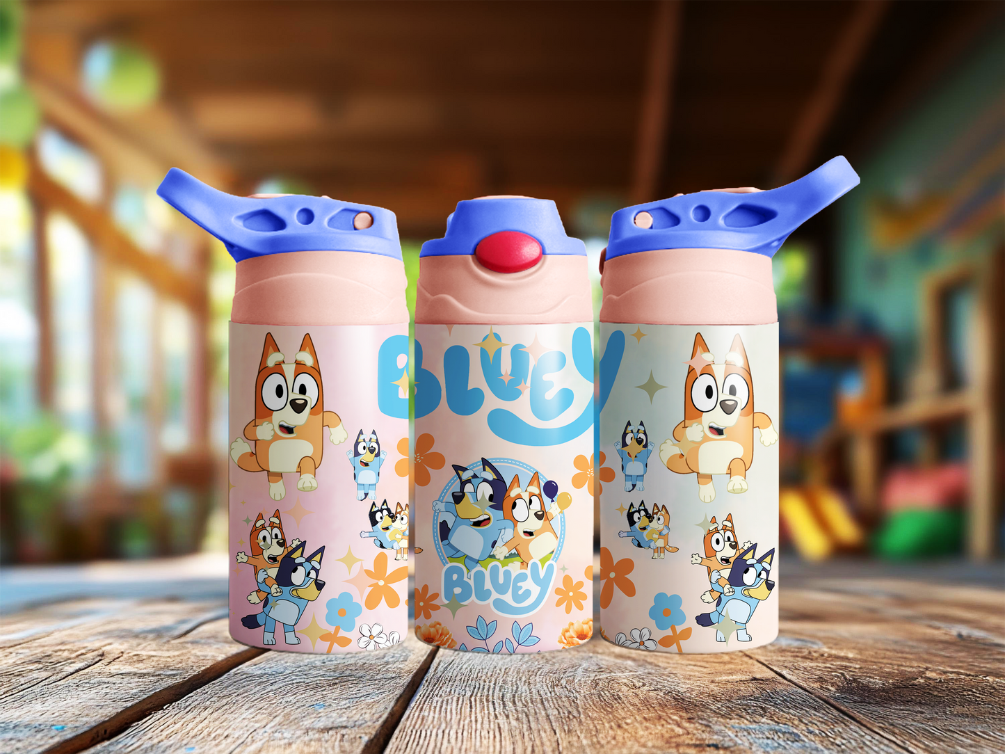 Bluey Children's Tumbler (Pink)