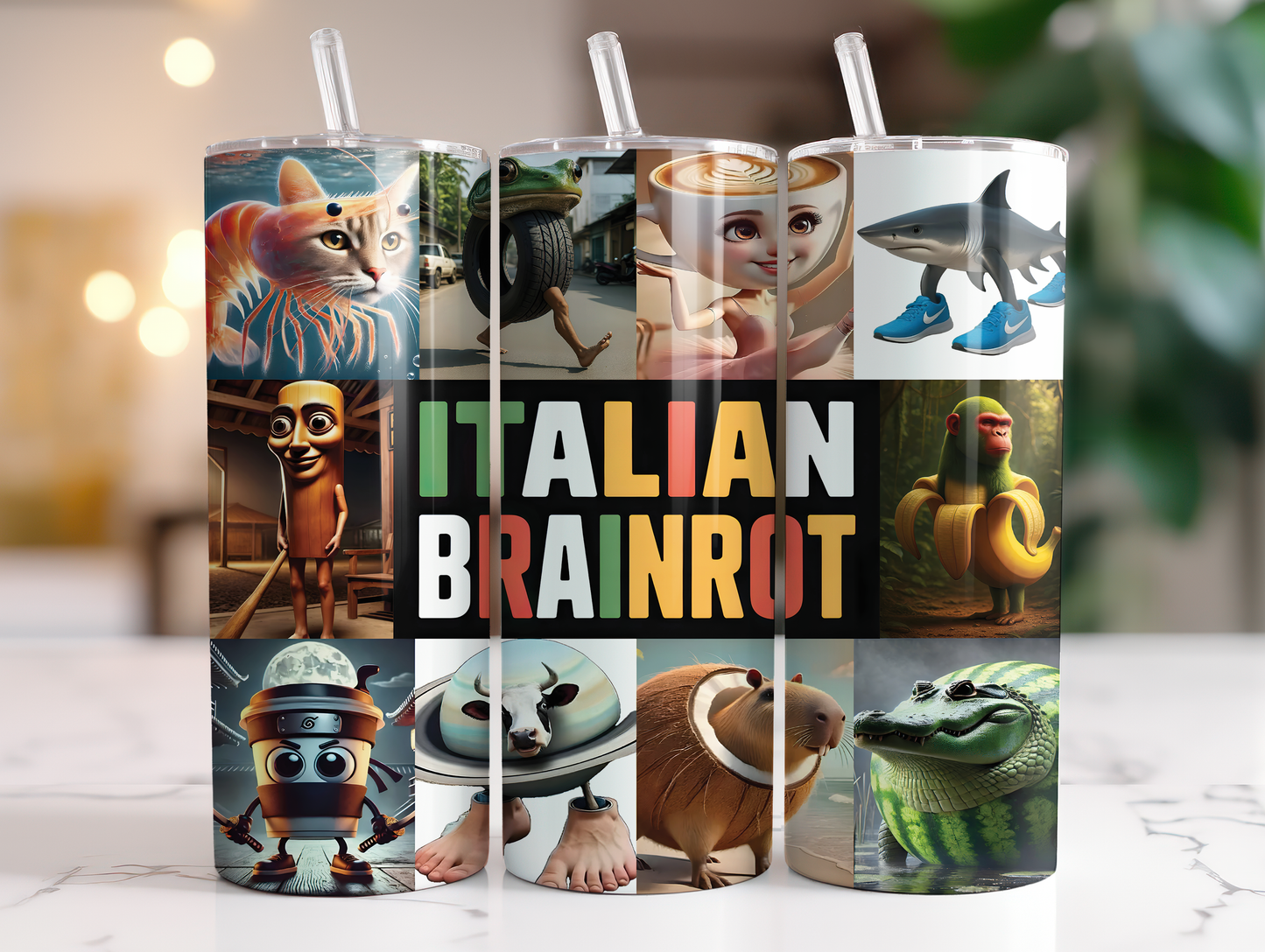 Brainrot 2 20oz Tumbler