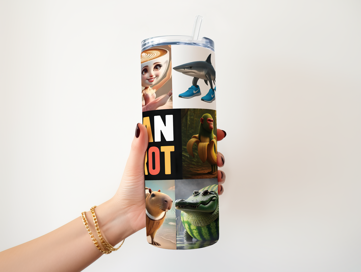 Brainrot 2 20oz Tumbler