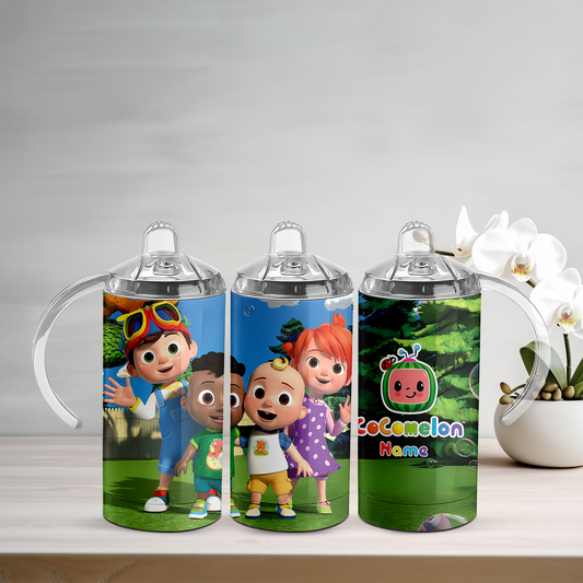 Cocomelon Personalised Sippy Tumbler