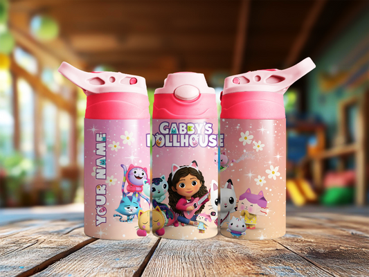 Gabby's Personalised Children's Tumbler (Pink)